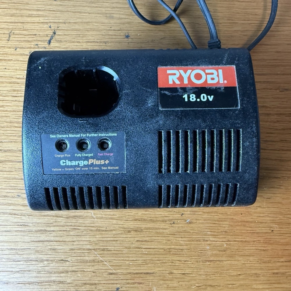 OEM Ryobi 18V 1423701 ChargePlus+ Battery Charger Only for 1322401 or 1323303 - Picture 2 of 5